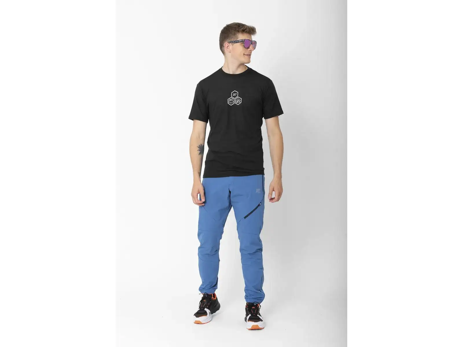 2117 of Sweden Tista men's t-shirt short sleeve Black