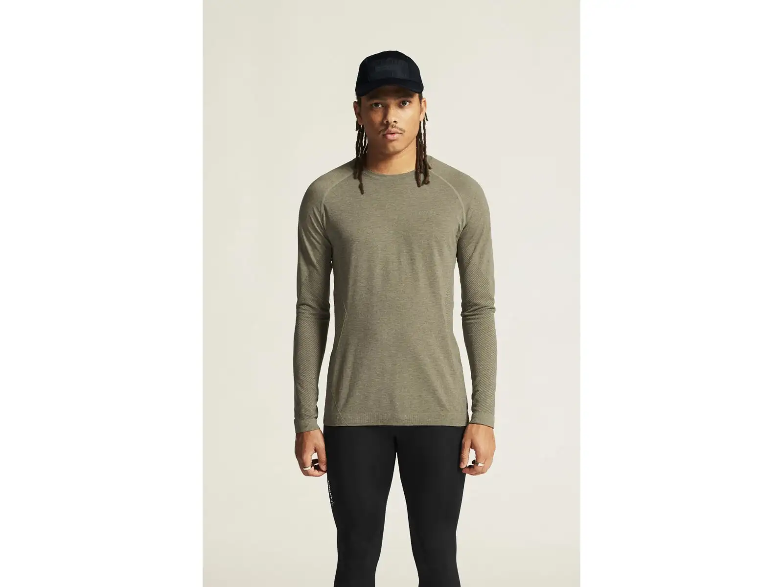 Craft Core Dry Active Comfort men's long sleeve shirt brown