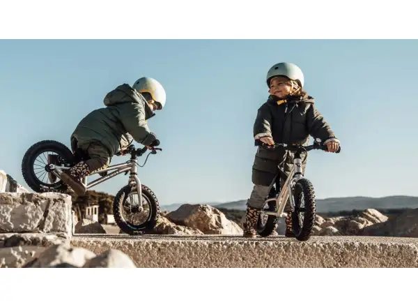 Early Rider Big Foot 12 children's balance bike Brushed Aluminium