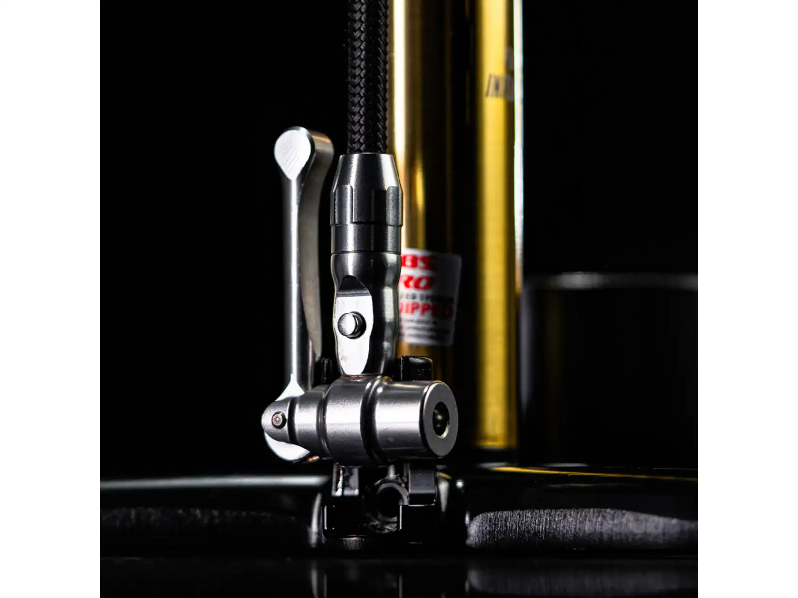 Lezyne 18K Digital Drive floor pump GOLD/BLACK