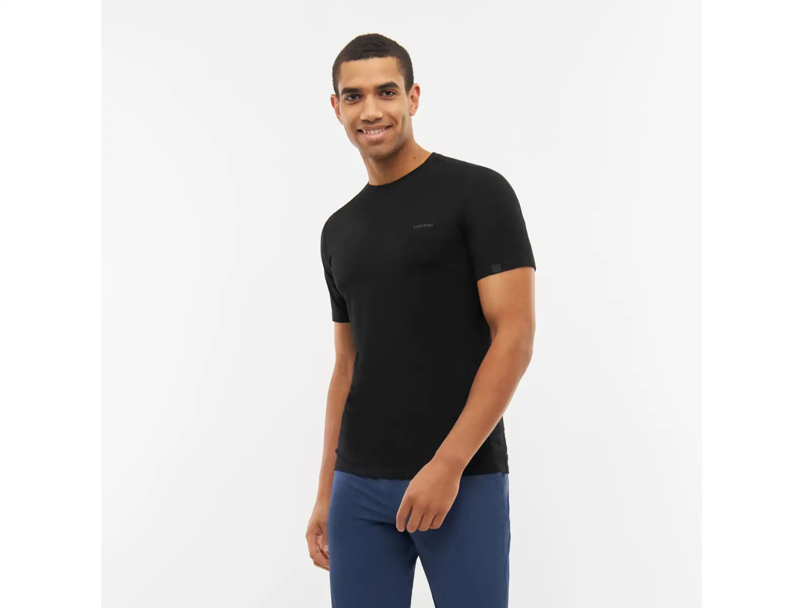 Viking Harvi men's T-shirt short sleeve black