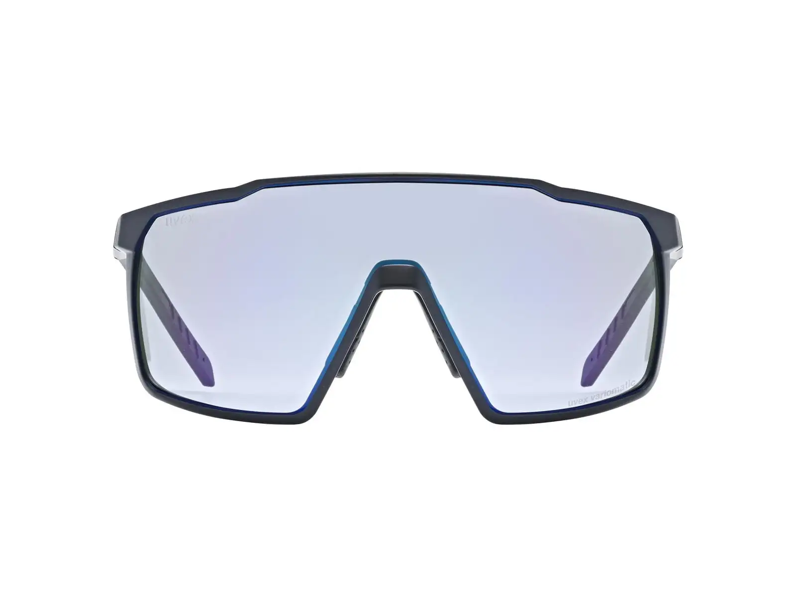 Uvex MTN Perform S Variomatic glasses Black Matt/LTM. Blue