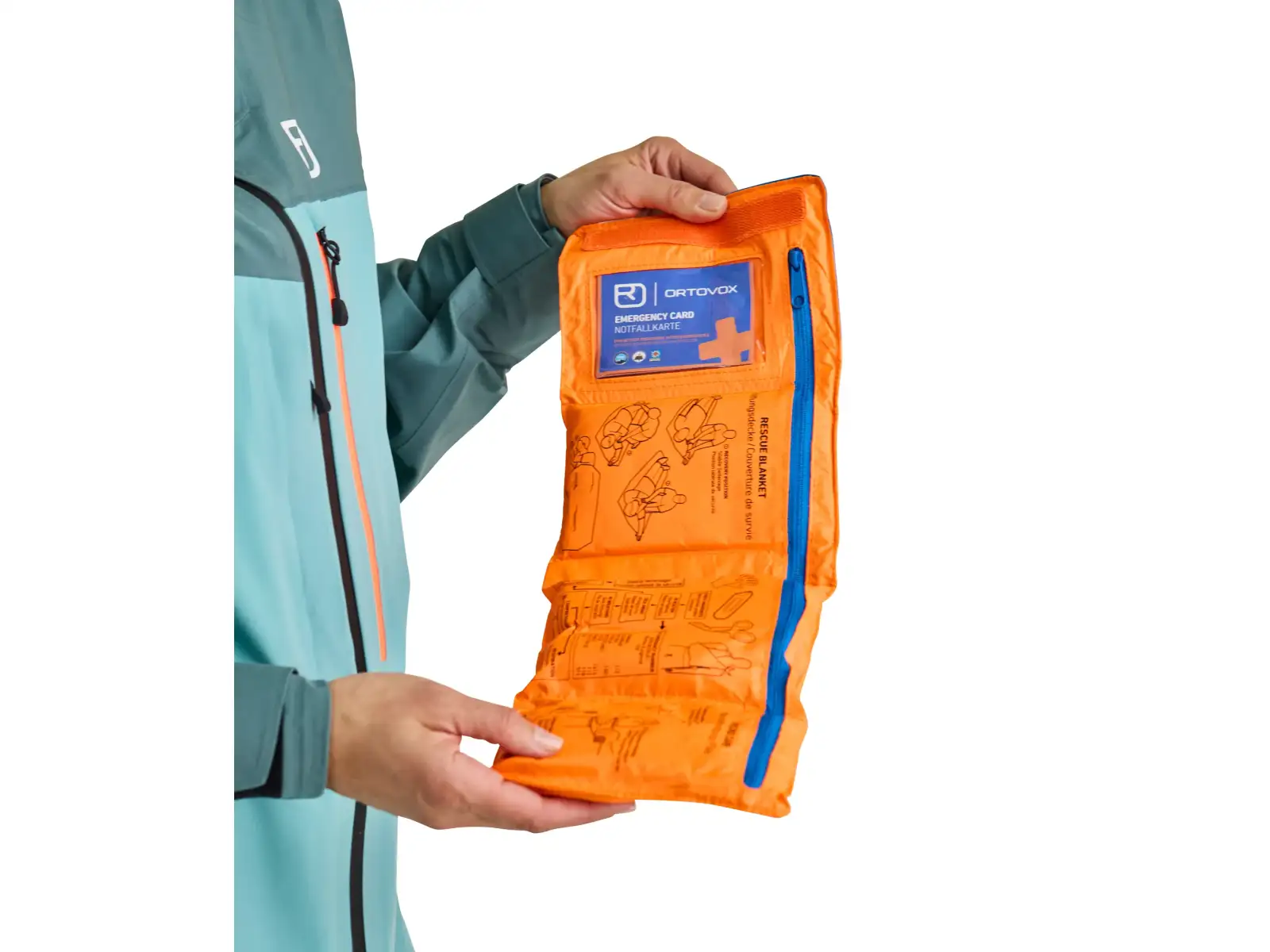 Ortovox First Aid Roll Doc Mid first aid kit Shocking Orange