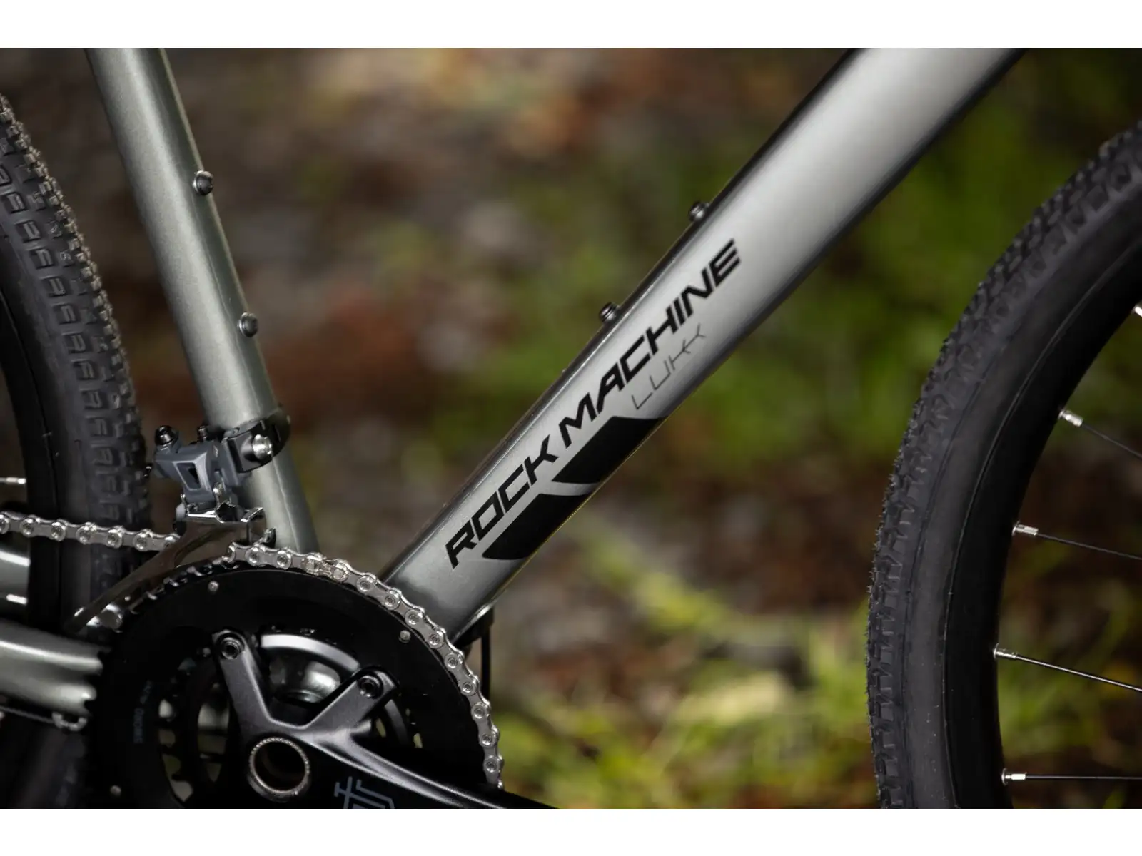 Rock Machine Lukk 40 gravel bike Gloss Granite Green