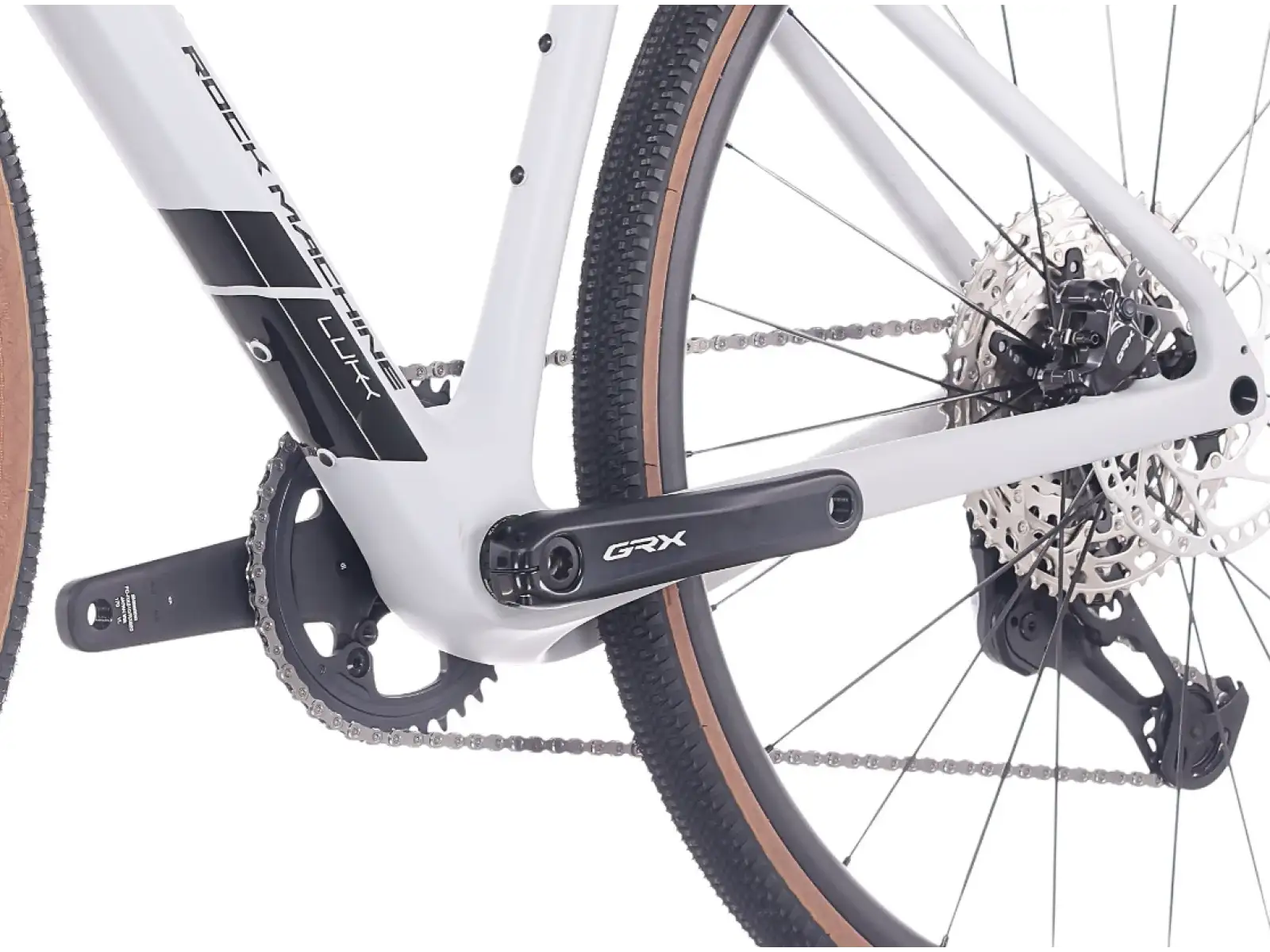 Rock Machine Lukk CR 90 gravel bike Matte Limerock Grey