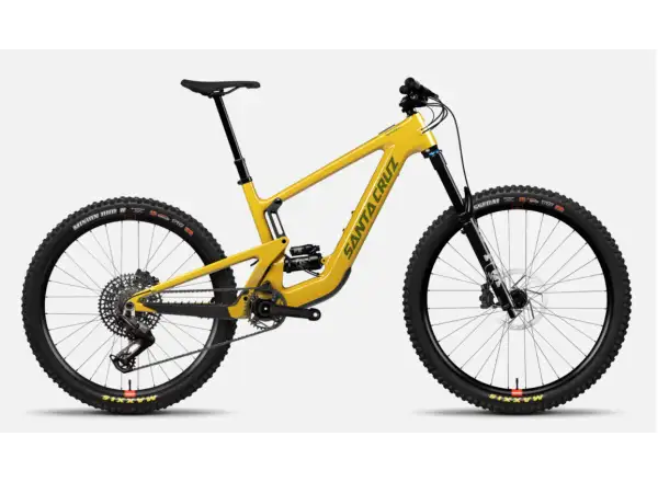 Santa Cruz Heckler SL 1 CH 90 full suspension e-bike Gloss Mustard Yellow