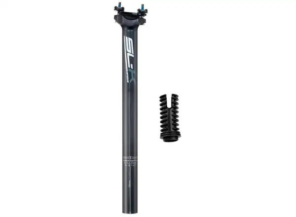 FSA SL-K Carbon SB0 Di2 seatpost grey logo