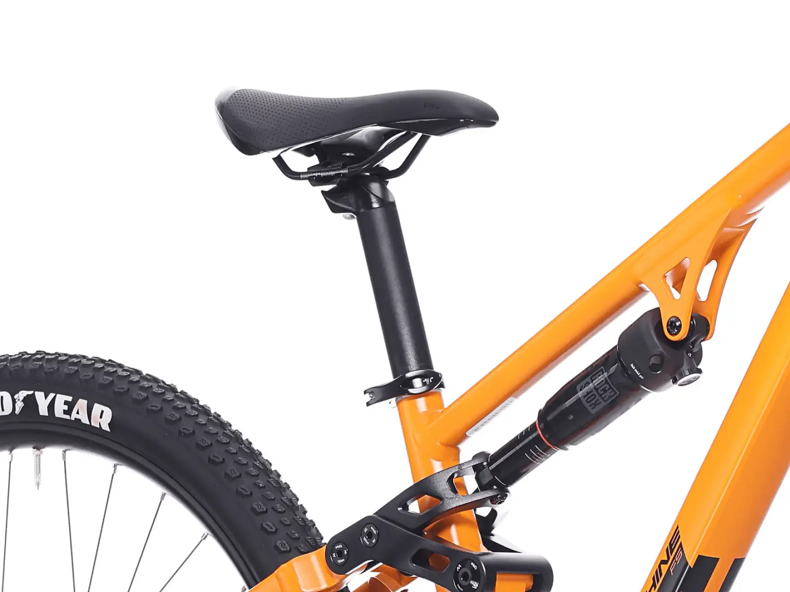Rock Machine Blizz FS 30-27 mountain bike Matte Lava Orange