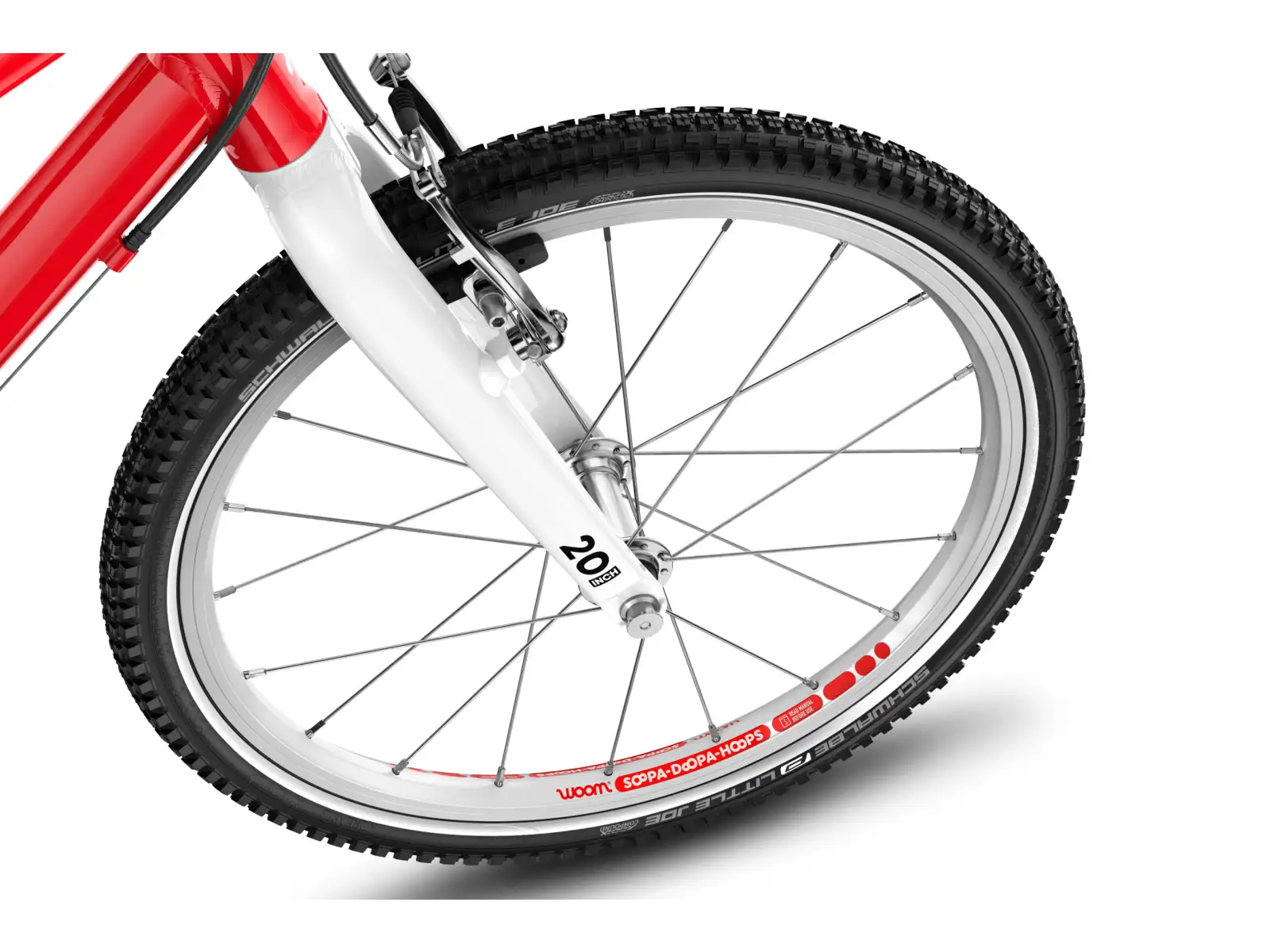 Woom GO 4 kids bike 20" Red