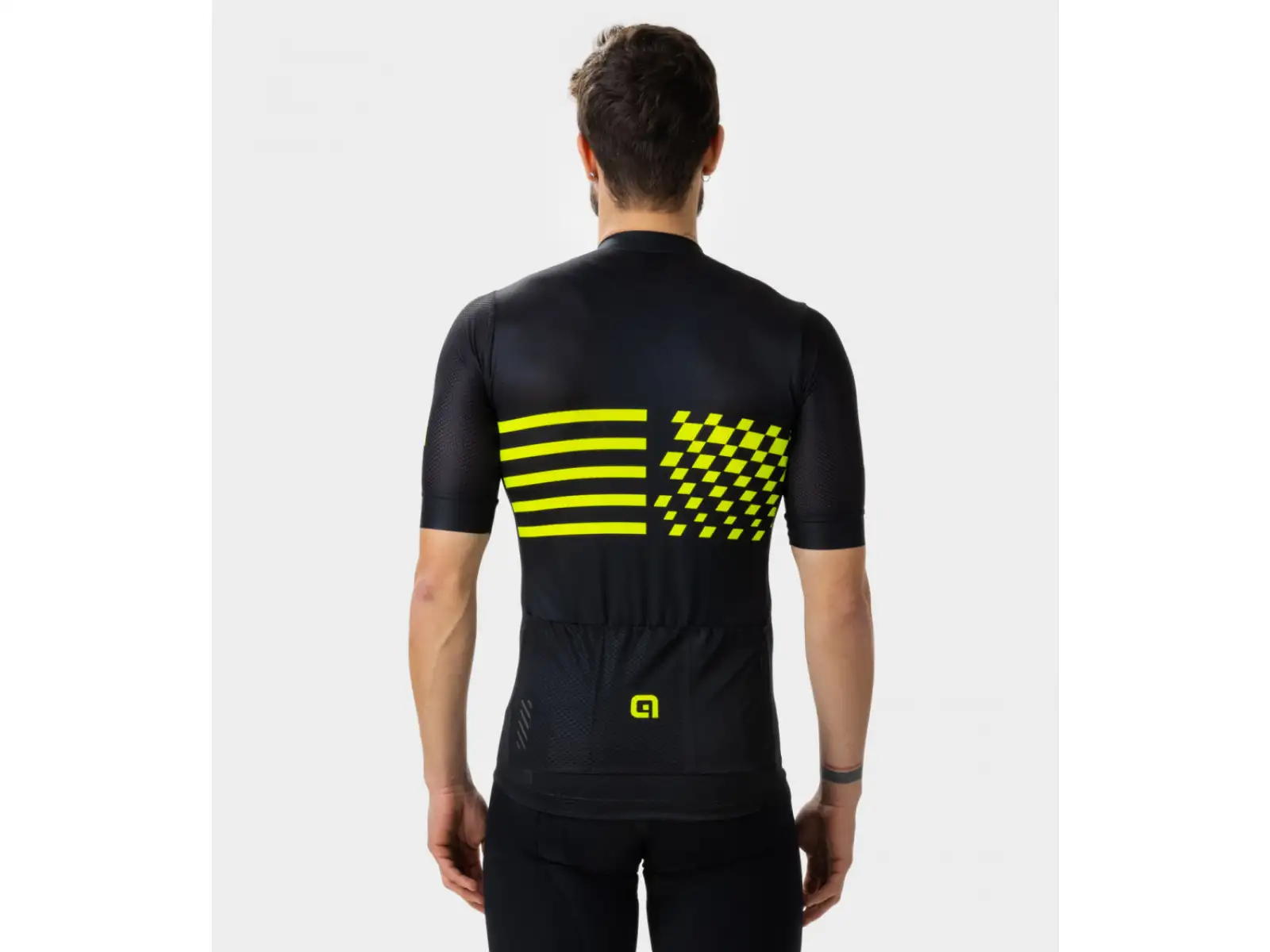 Alé PR-E Play men's jersey short sleeve Black