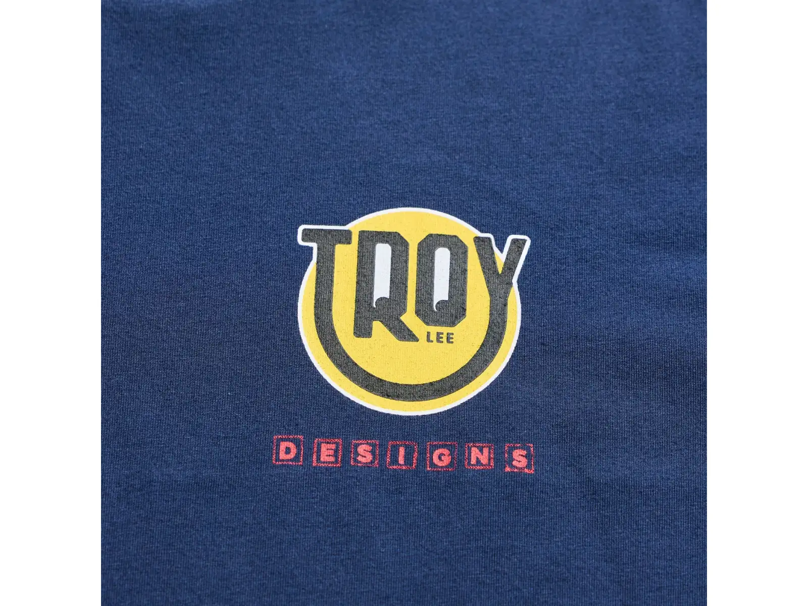Troy Lee Designs Happy Dayz men's short sleeve T-shirt Navy
