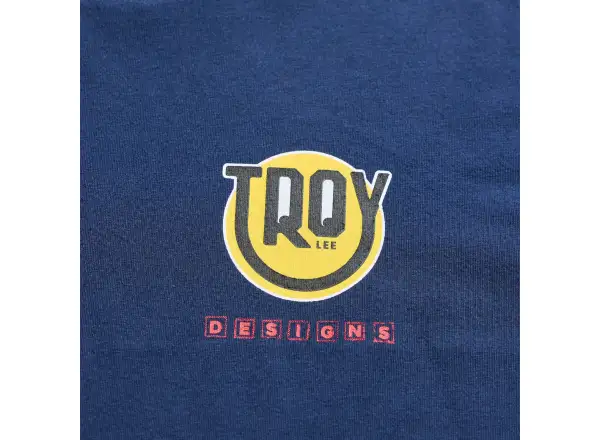 Troy Lee Designs Happy Dayz men's short sleeve T-shirt Navy