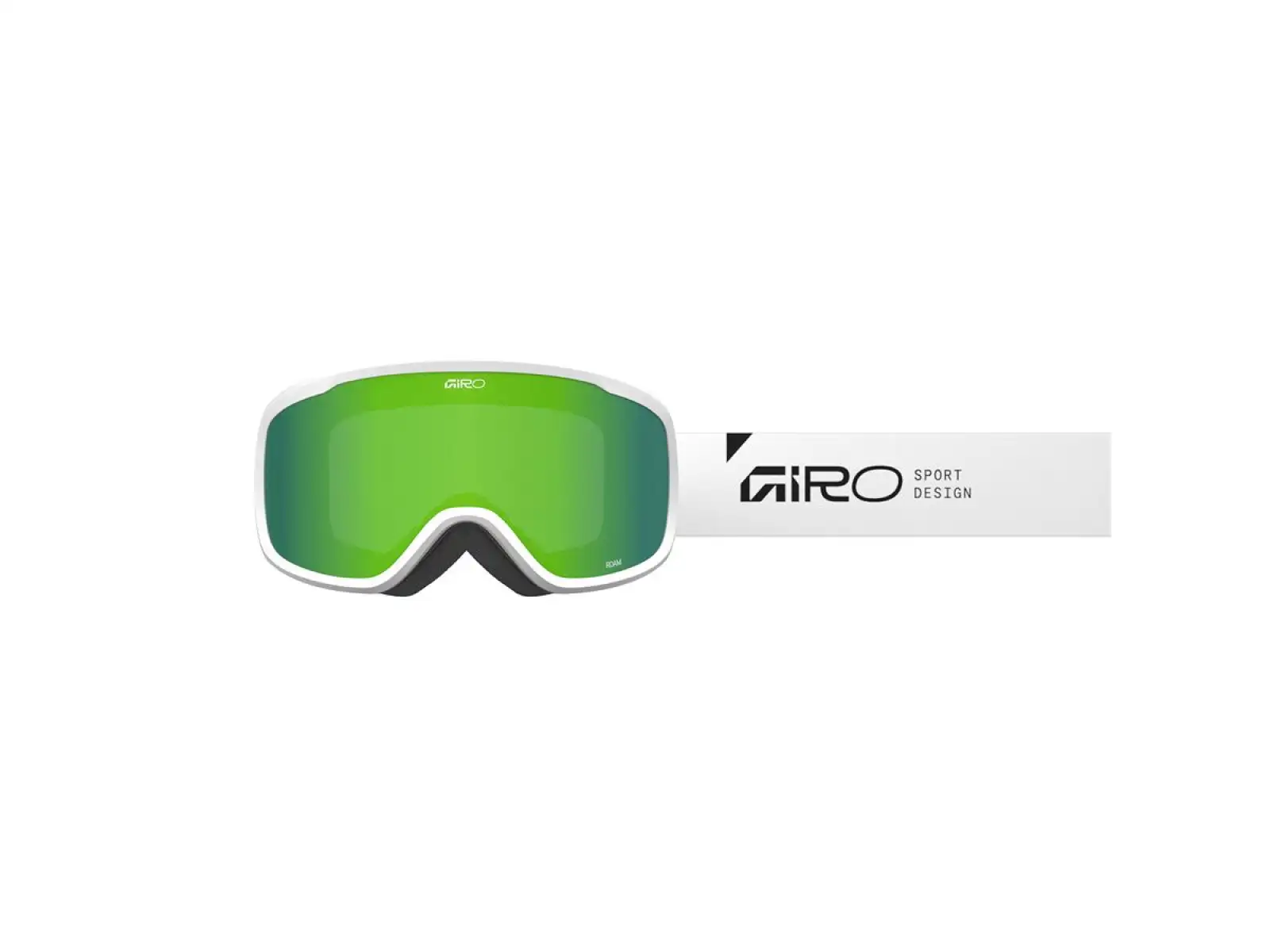 Giro Roam ski goggles White Stacked/Loden Green/Yellow (2lenses)