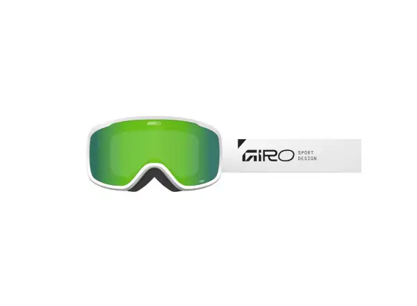 Giro Roam ski goggles White Stacked/Loden Green/Yellow (2lenses)