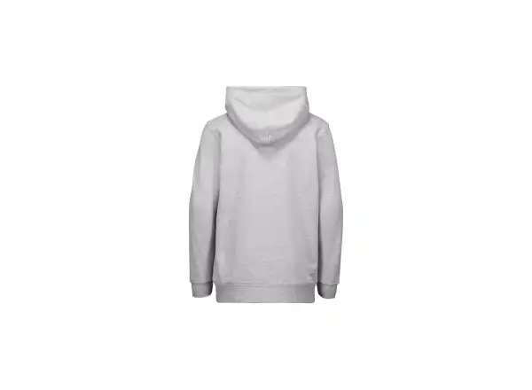 POC Hood Jr children's hooded sweatshirt Grey Melange/Hydrogen White