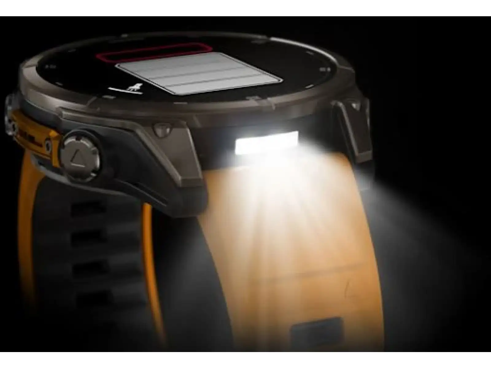 Garmin fenix 8 - 47 mm AMOLED Sapphire smart watch Titanium Orange/Graphite