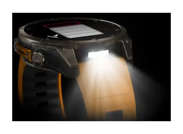 Garmin fenix 8 - 47 mm AMOLED Sapphire smart watch Titanium Orange/Graphite