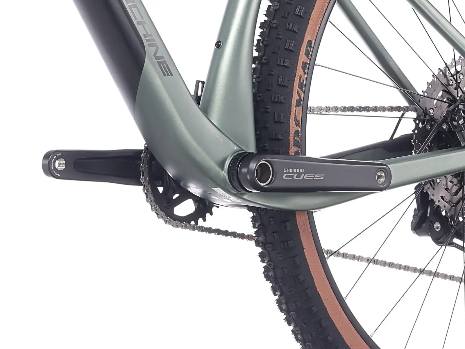 Rock Machine Blizz Cr 50 mountain bike Matte Granite Green