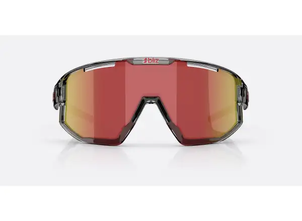 Bliz Fusion sunglasses Transparent Dark Grey/Brow Red Multi