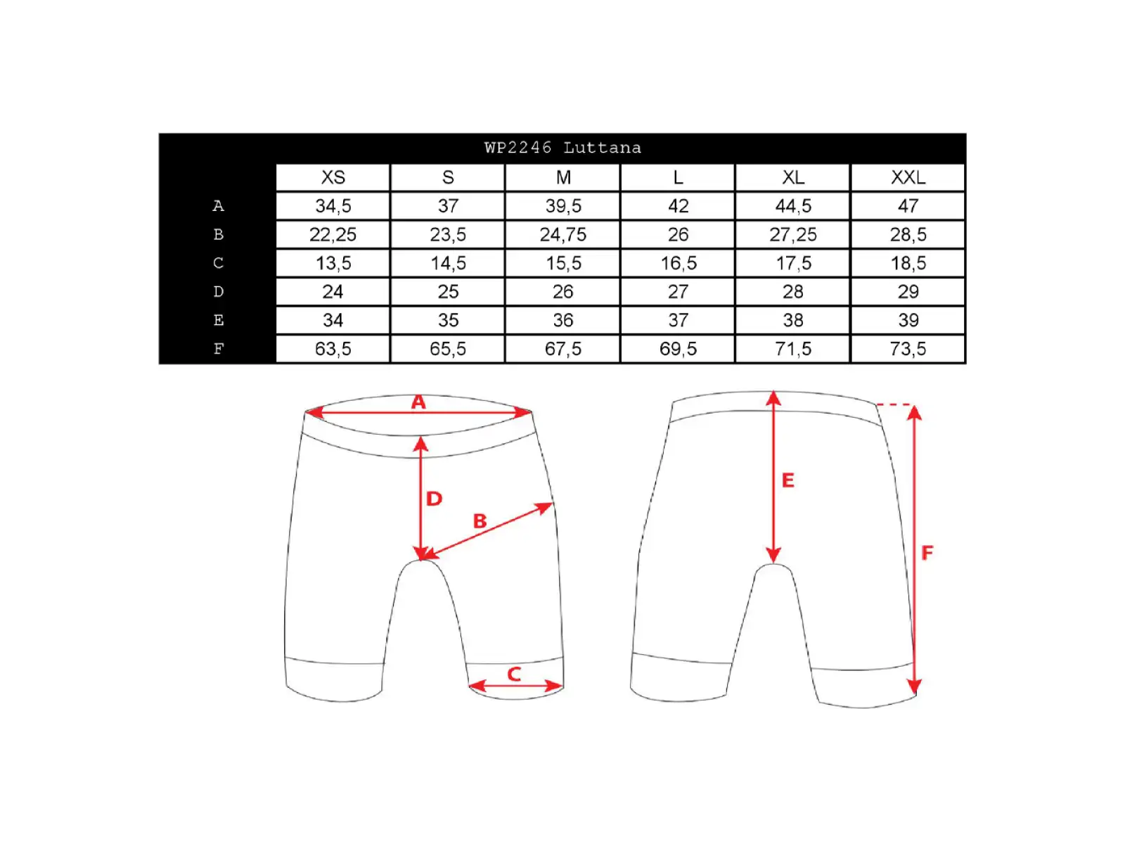 Silvini Luttana women's 3/4 shorts Black