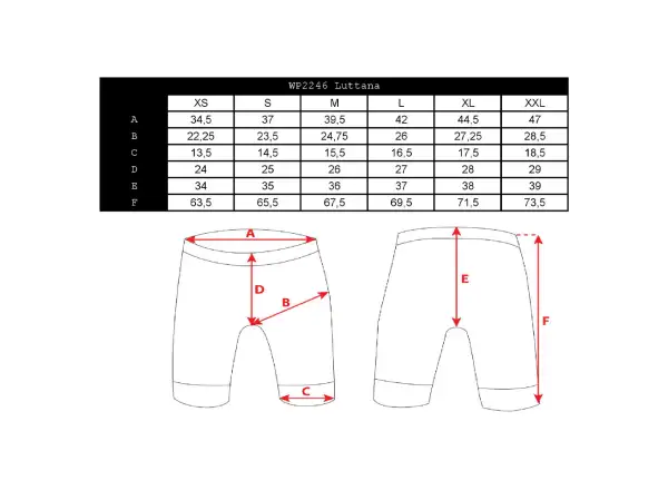 Silvini Luttana women's 3/4 shorts Black