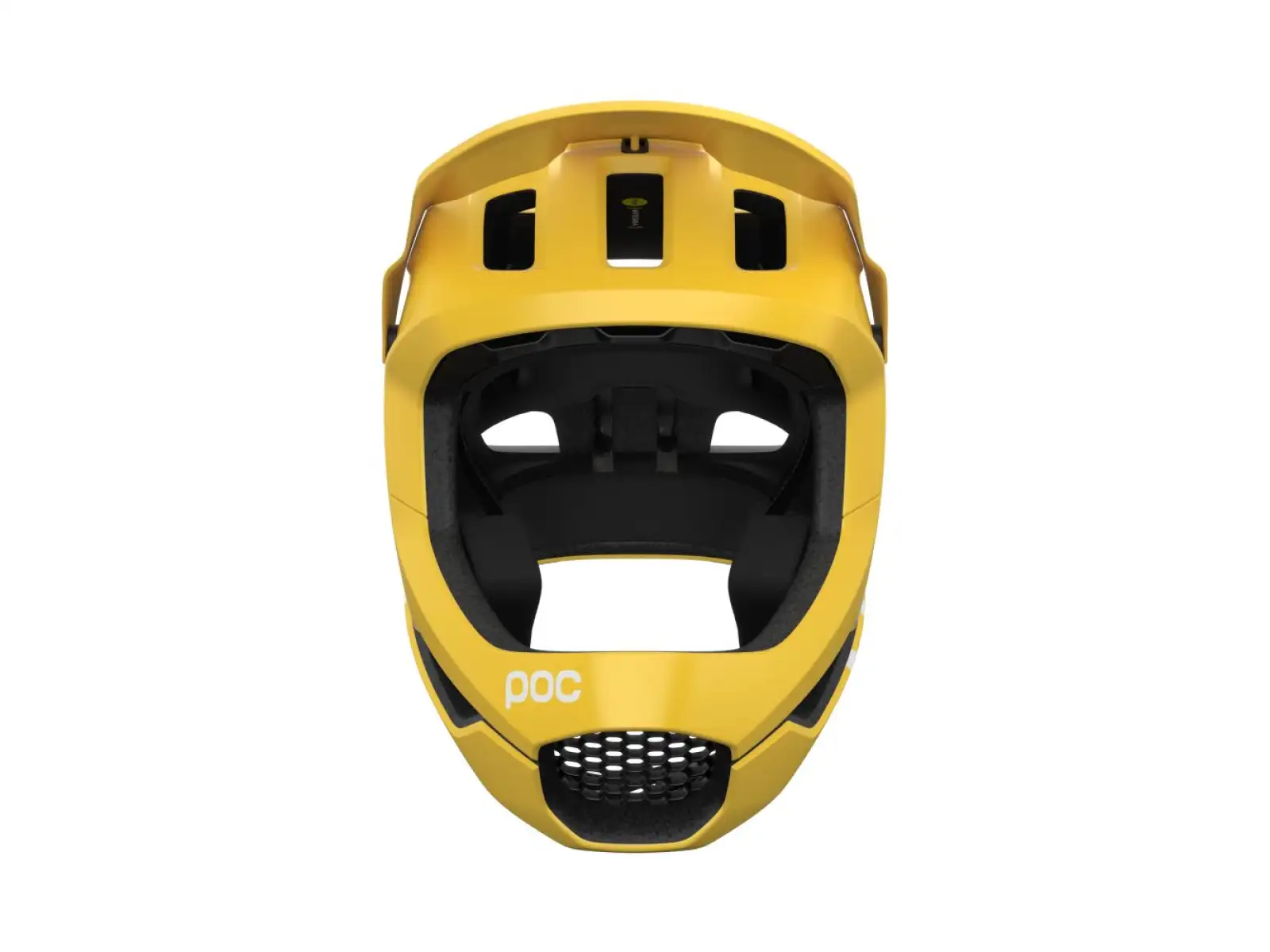 POC Otocon Race MIPS helmet Aventurine Yellow Matt