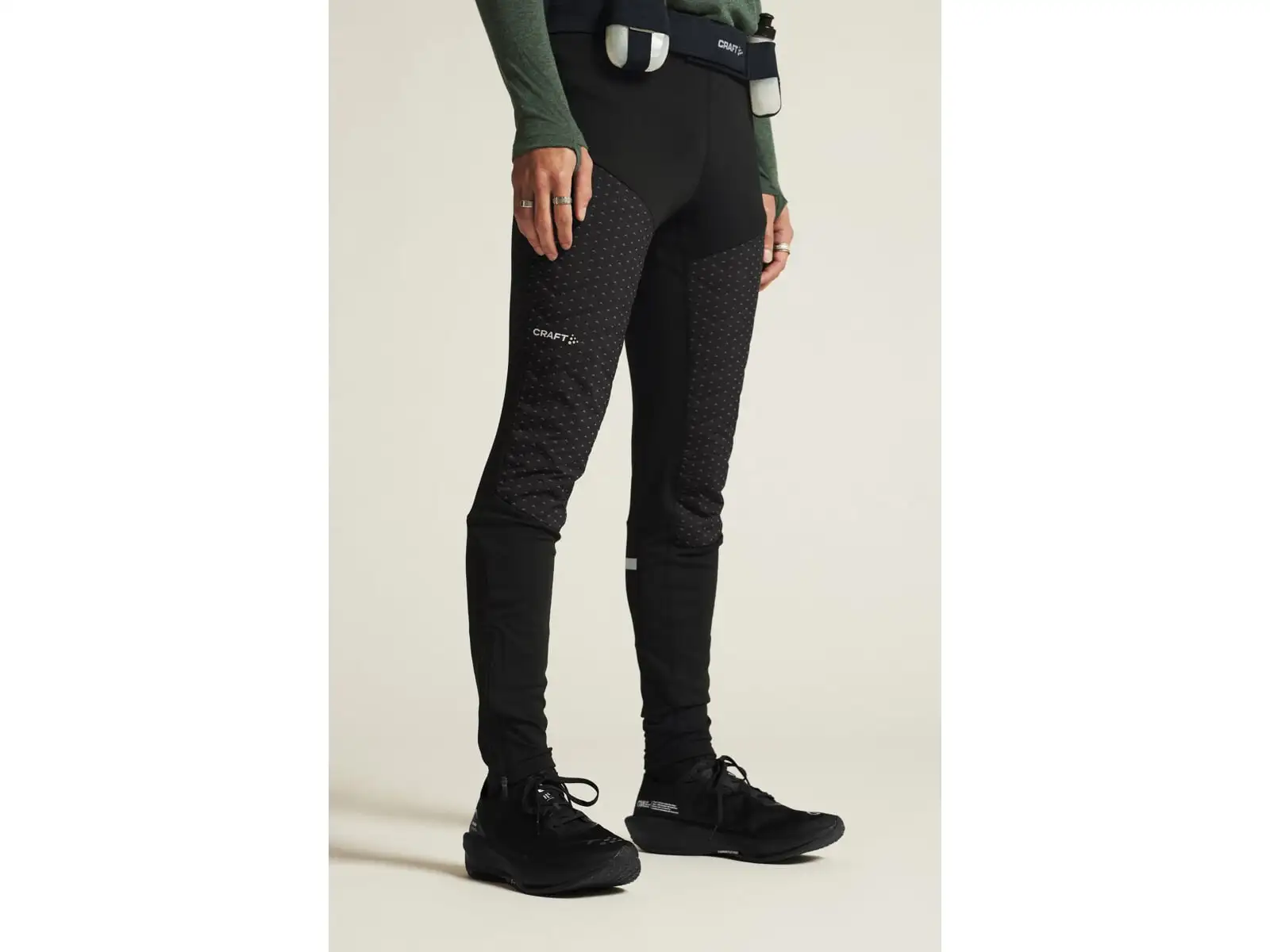 Craft ADV SubZ Lumen men's running tights black