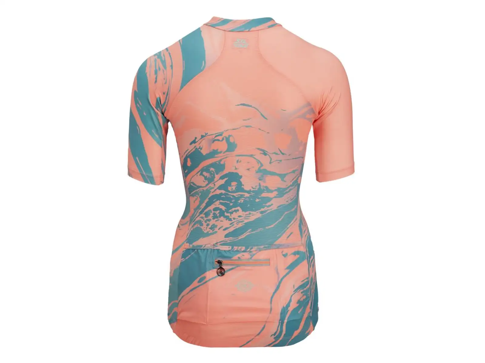 Silvini Catirina women's jersey short sleeve Coral/Green