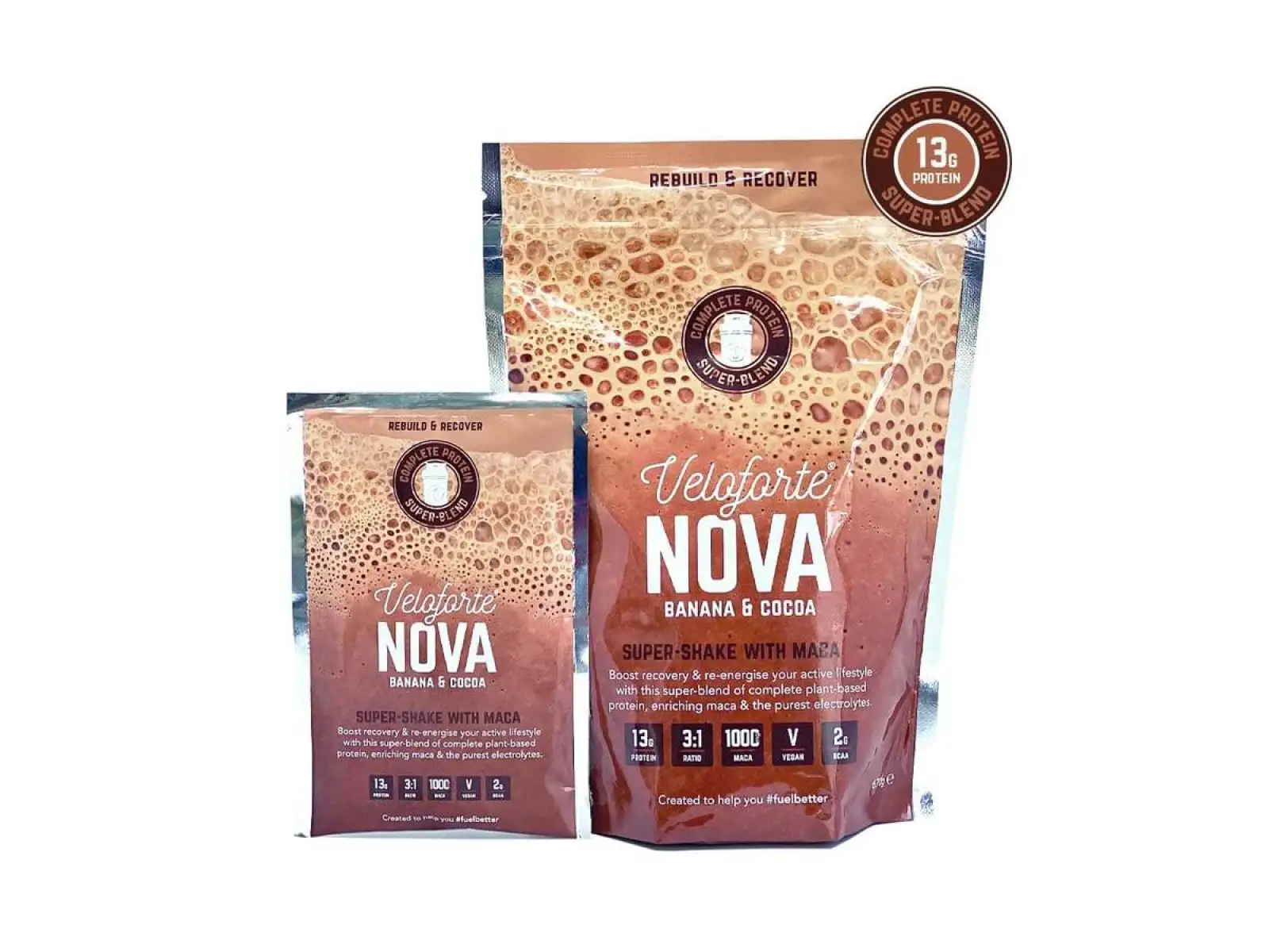 Veloforte Nova Recovery Protein Shake Banana & Cocoa