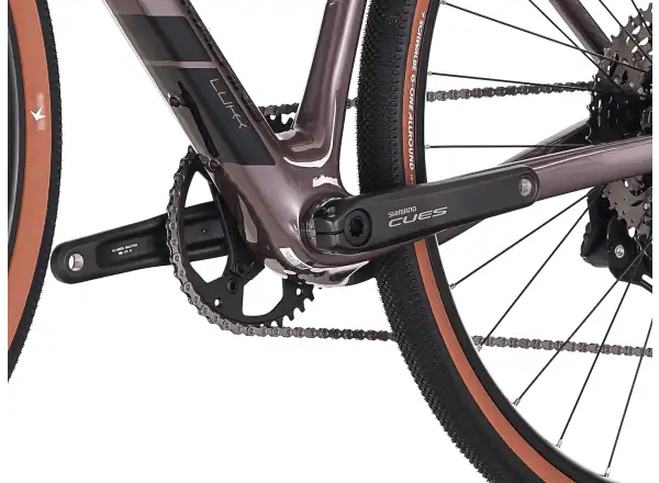 Rock Machine Lukk Cr 30 gravel bike Gloss Purple Garnet