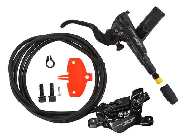 Shimano XT BR-M8120 Rear Disc Brake + N04C Brake Pads with Cooler