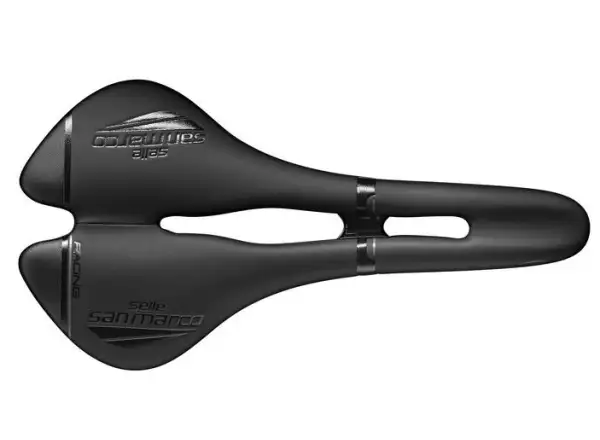 Selle San Marco Aspide Open-Fit Racing Wide saddle black/black