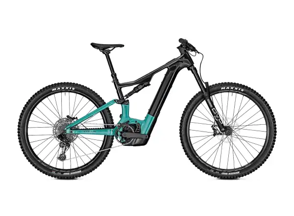 Focus Jam2 8.7 DI 625Wh mountain e-bike Carbon Raw Glossy / Bluegreen Glossy