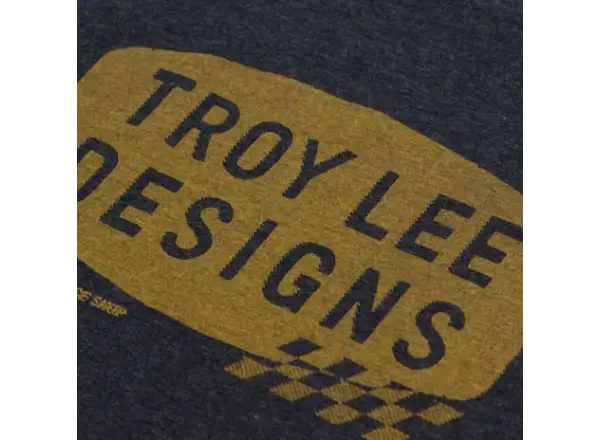 Troy Lee Designs Stamp short sleeve t-shirt Black Heather