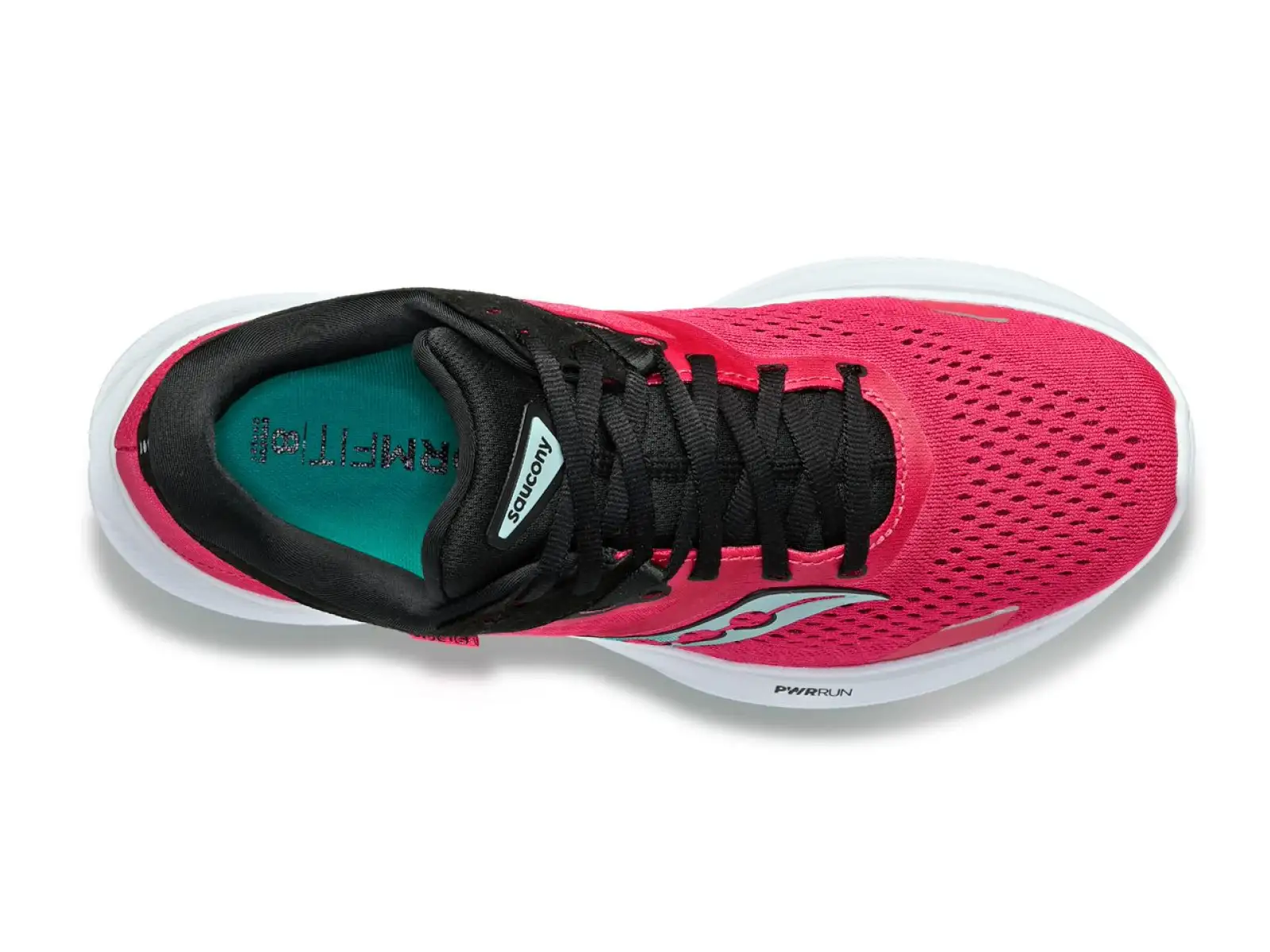 Saucony Ride 16 women's running shoes rose/black