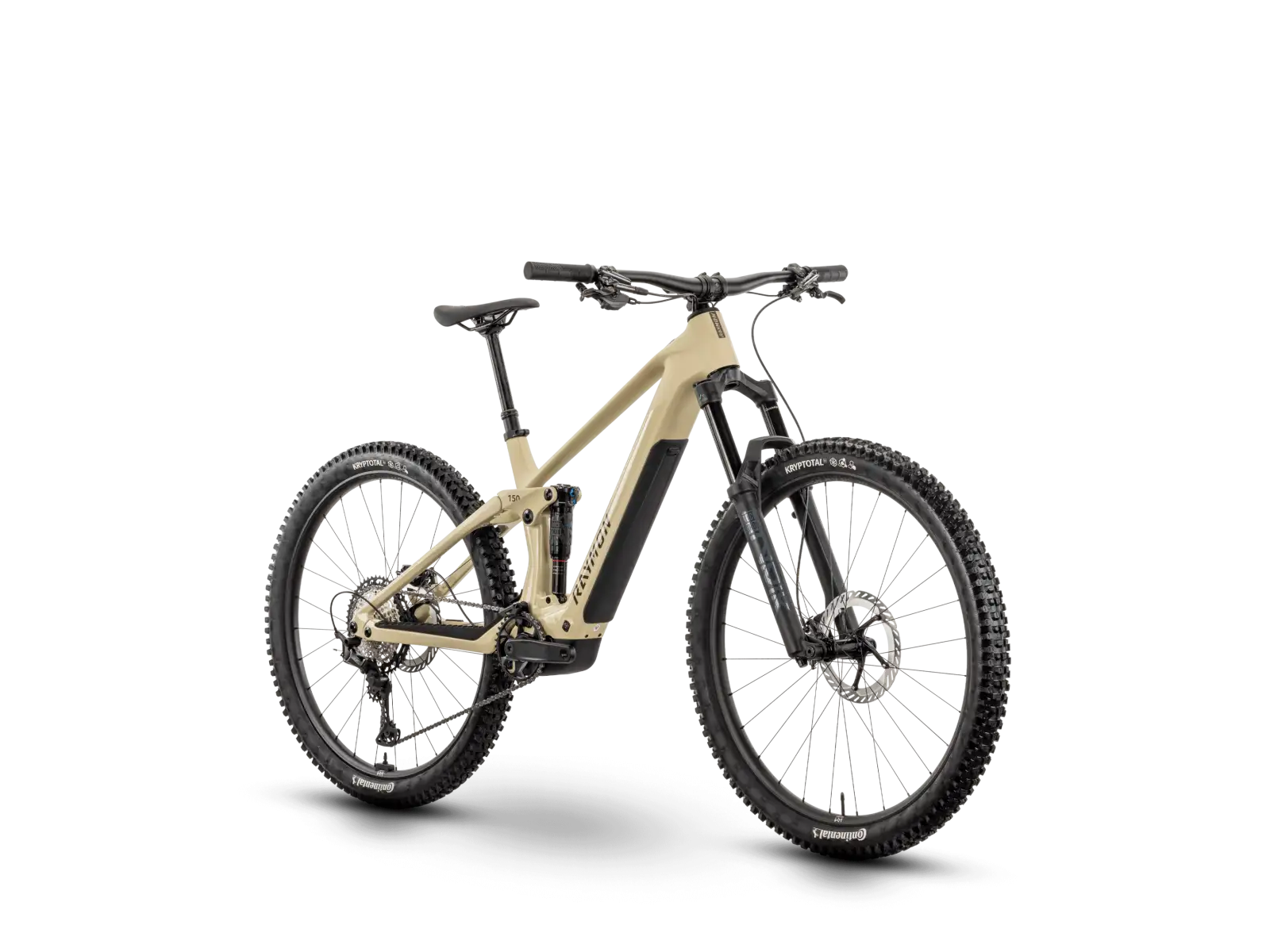 Raymon Airok Pro full-suspension e-bike Popcorn Stealth/Caramel