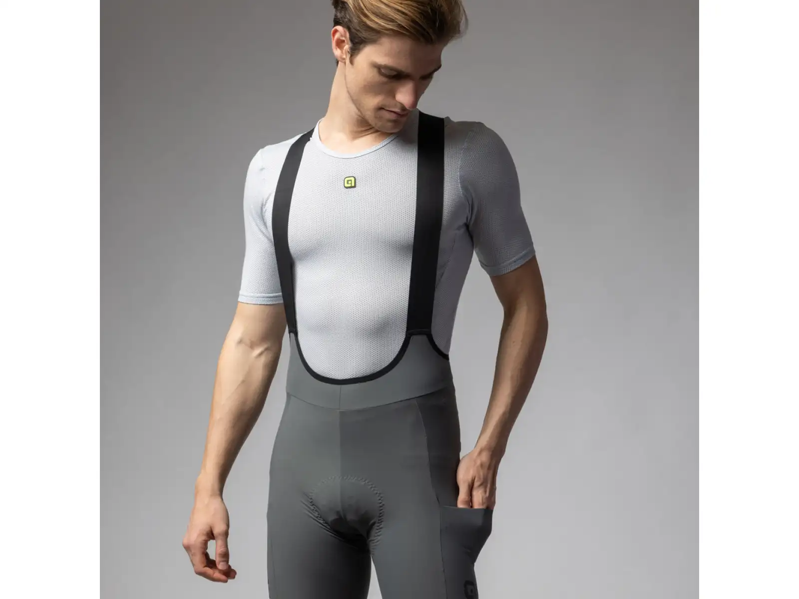 Alé Gravel Pro Off Road-Gravel men's cycling shorts Fango