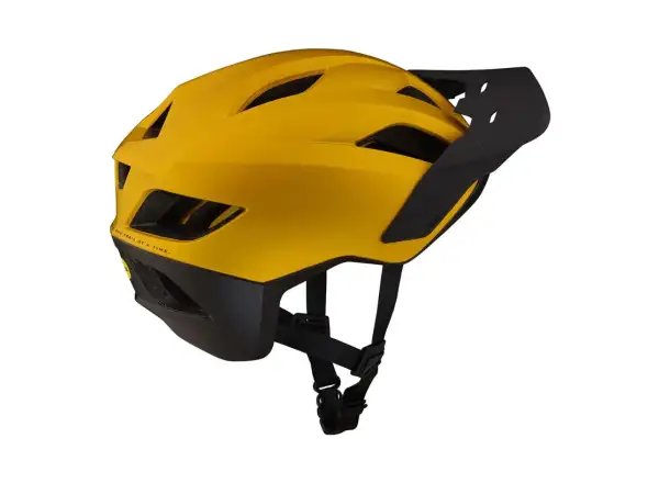 Troy Lee Designs Flowline MIPS helmet Orbit Gold/Black