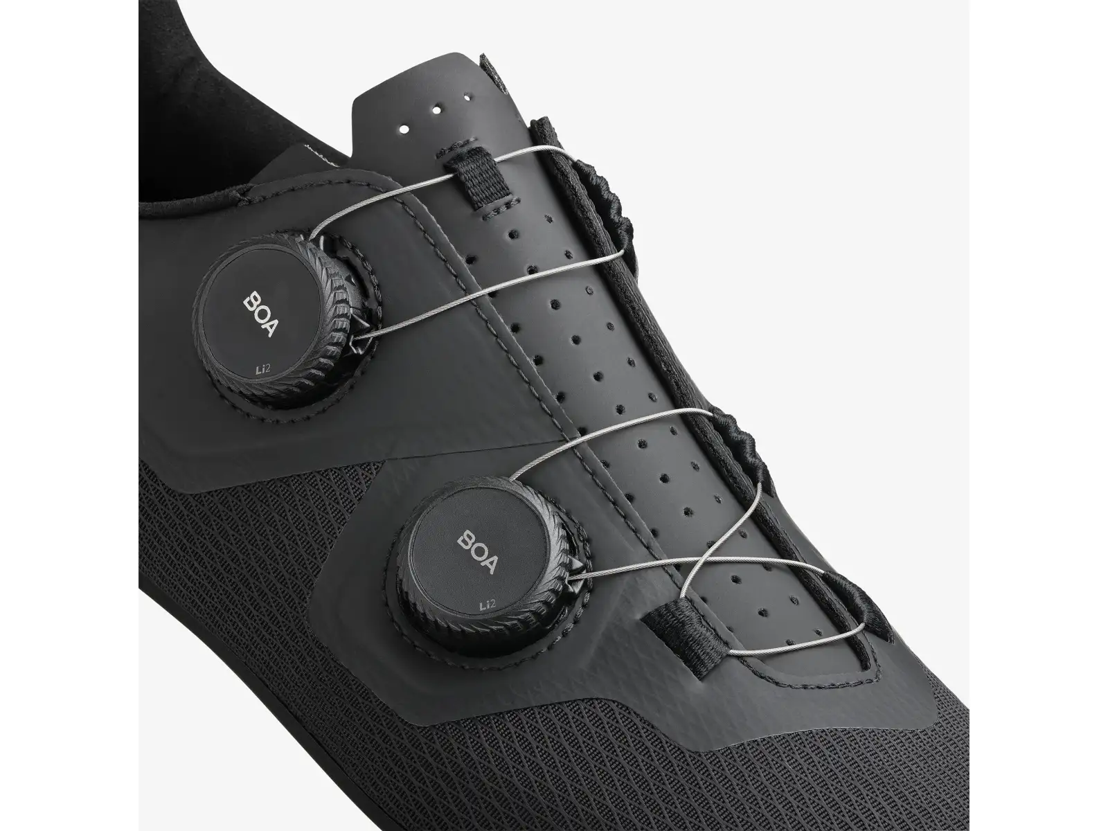 Fizik Tempo Lyra road cycling shoes Coal Black/Black