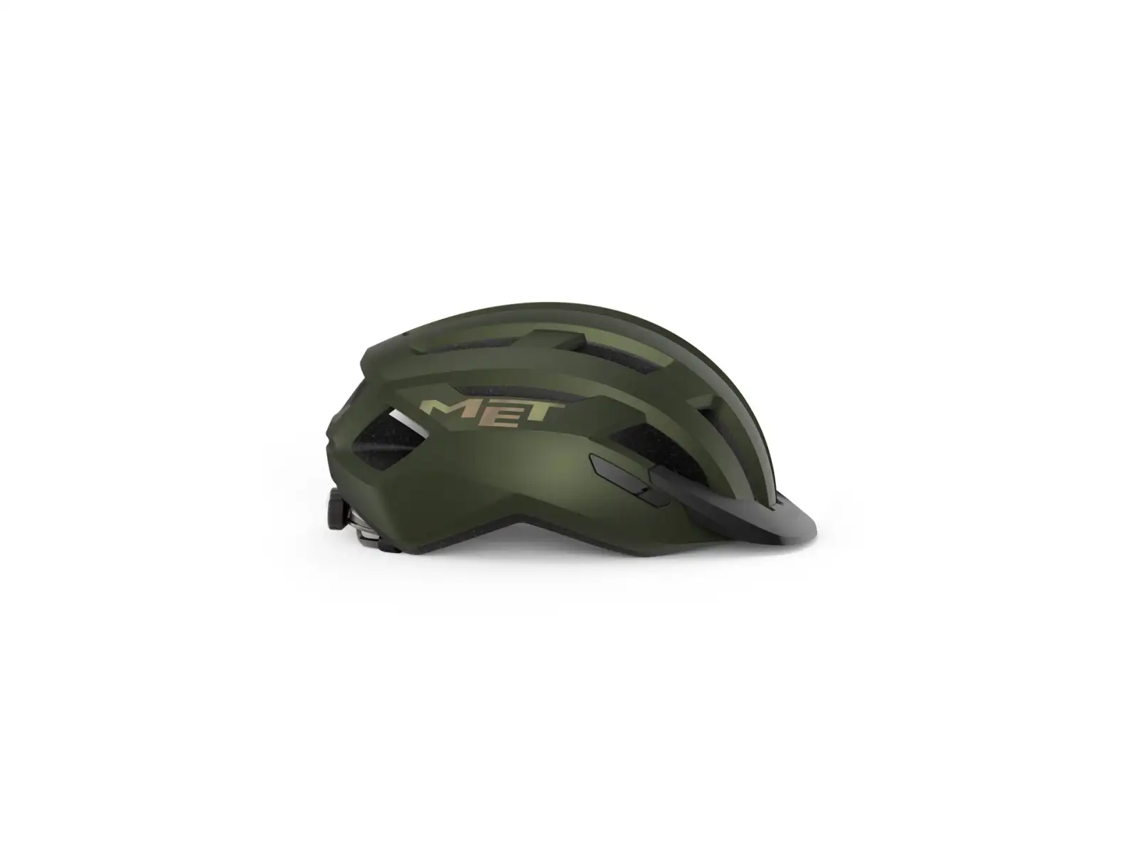 MET Allroad cycling helmet Olive Iridescent