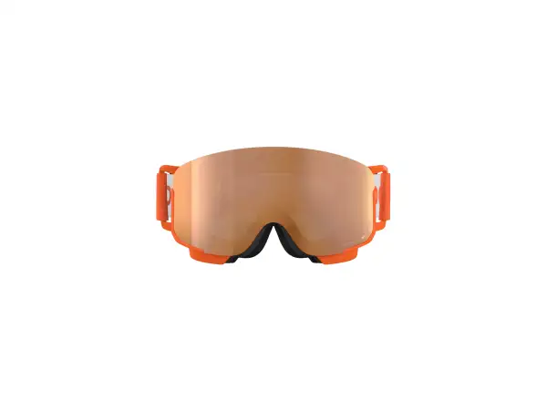 POC POCito Nexal kids ski goggles Fluorescent Orange/Partly Sunny Light Orange