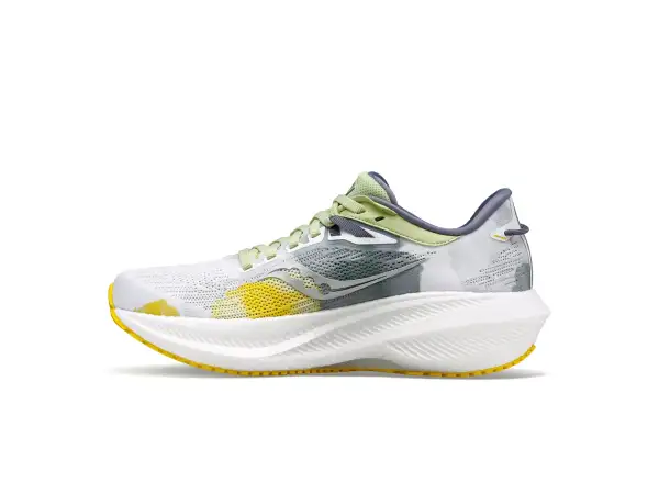 Saucony Triumph 21 women's running shoes White/Fern