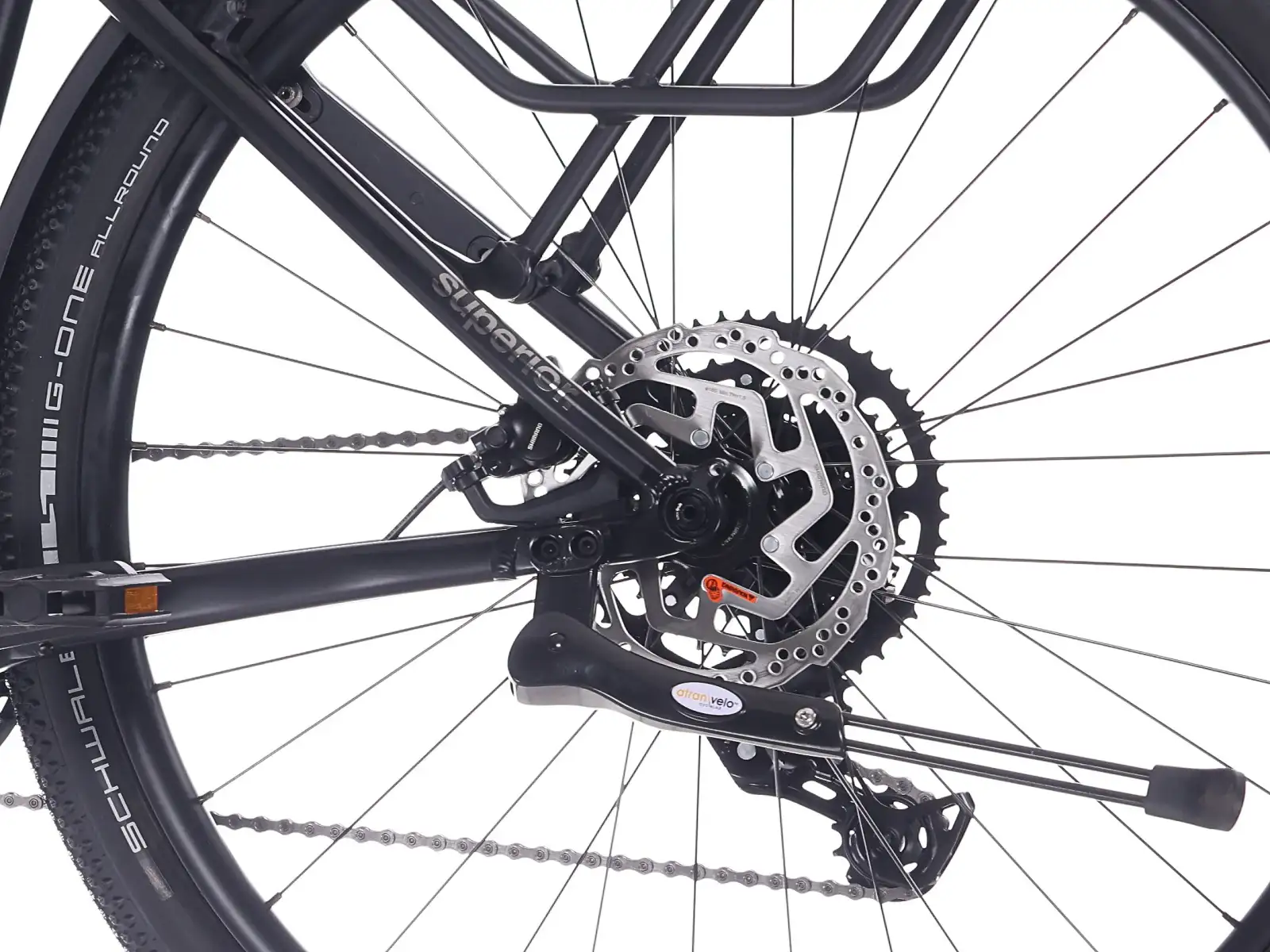 Superior iBlox 6.3 Low Step city e-bike Matte Black