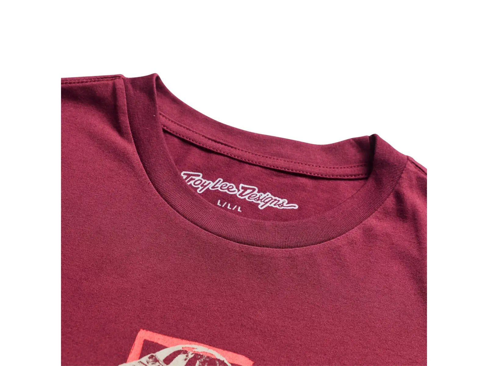 Troy Lee Designs Portrait men's T-shirt short sleeve Sangria