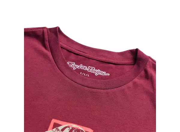 Troy Lee Designs Portrait men's T-shirt short sleeve Sangria