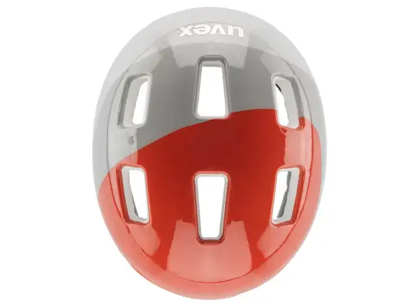 Uvex HLMT 4 helmet Grapefruit/Grey Wave