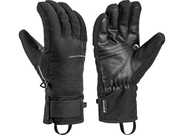 Leki Voltec TR downhill gloves Black