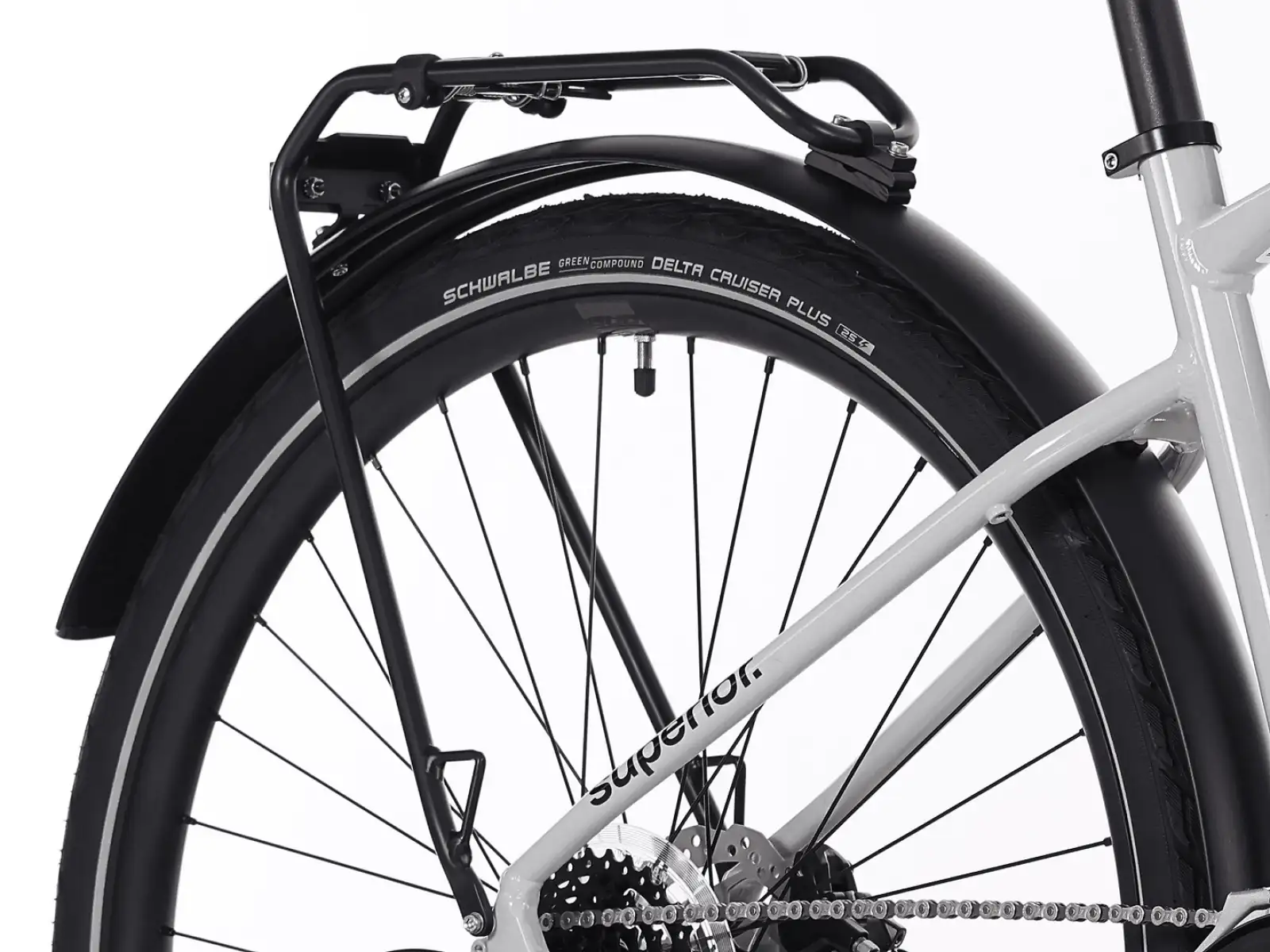 Superior Blox 6.2 T city bike Gloss Grey