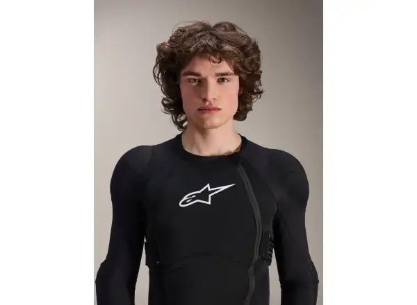 Alpinestars A-Impact Plasma Protection protective jacket Black/White