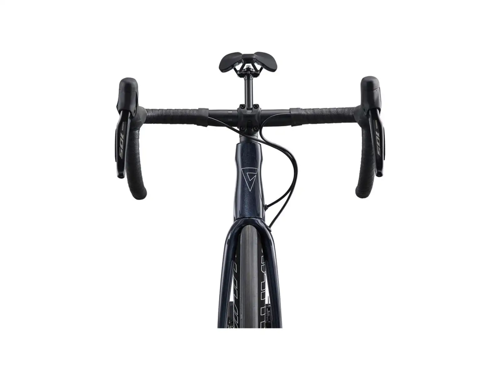 Giant TCR Advanced 1+ Disc-PC road bike cold night